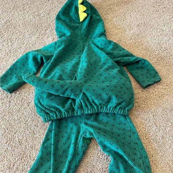 Carter's Green and Yellow Dinosaur Costume 24m - Picture 2 of 3